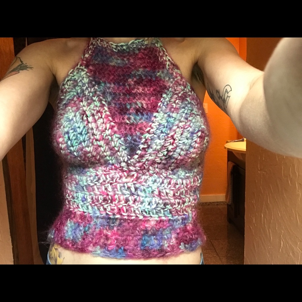 Handmade crochet top